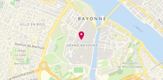 Plan de Saperlipopette, 14 Rue Argenterie, 64100 Bayonne