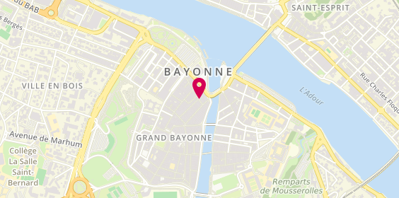 Plan de Oversized Shop Bayonne, 4 Rue Lormand, 64100 Bayonne