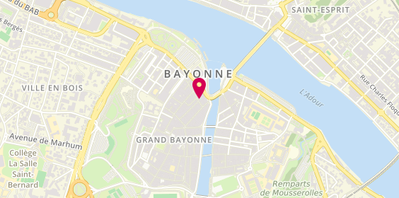 Plan de Rene Chaussures, 6 Rue Lormand, 64100 Bayonne