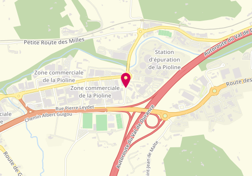Plan de Naf Naf, Les Milles Centre Commercial Carrefour la Pioline Route Départementale 9, 13290 Aix-en-Provence