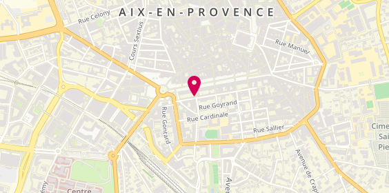 Plan de Agnès B, 2 Rue Laroque, 13100 Aix-en-Provence