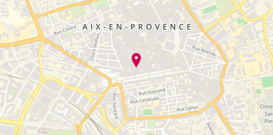 Plan de KYO - TheKyoExperience, 20/22 Rue Courteissade, 13100 Aix-en-Provence
