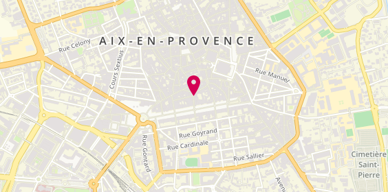 Plan de Marina Rinaldi, Rue Nazareth 8, 13100 Aix-en-Provence