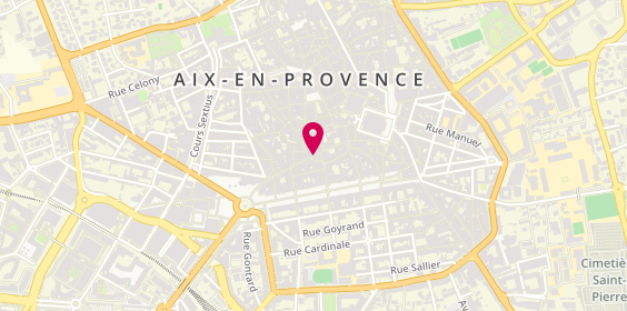 Plan de Handson, 27 Rue Espariat, 13100 Aix-en-Provence