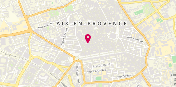 Plan de Du Pareil au même, 15 Rue Bédarrides, 13100 Aix-en-Provence
