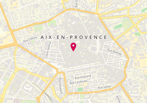 Plan de La Chausseria, 32 Rue Bédarrides, 13100 Aix-en-Provence