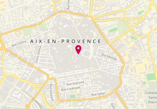 Plan de Minelli, 7 Rue des Bagniers, 13100 Aix-en-Provence