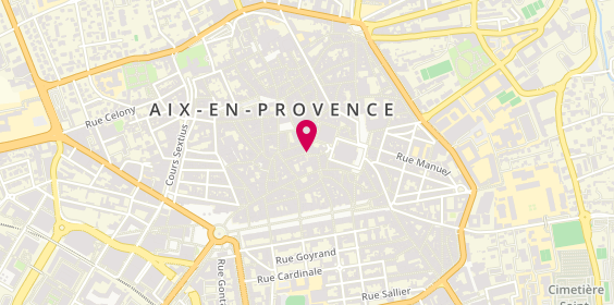 Plan de One Step, 1 Rue des Chapeliers, 13100 Aix-en-Provence