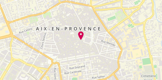 Plan de Jonak, 11 Rue des Chapeliers, 13100 Aix-en-Provence