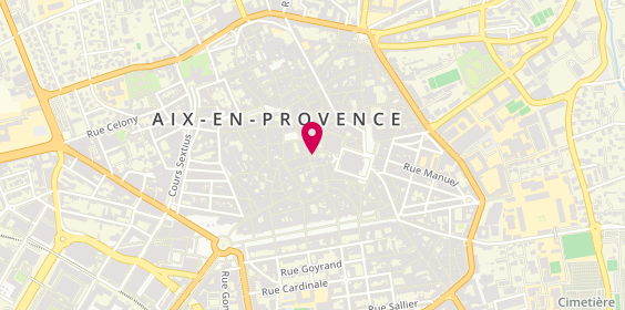 Plan de Sud Express, 14 Rue Méjanes, 13100 Aix-en-Provence