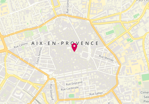 Plan de Novoid Plus, 4 Rue des Chaudronniers, 13100 Aix-en-Provence