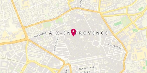 Plan de Allan & Chloé, 17 Rue des Cordeliers, 13100 Aix-en-Provence