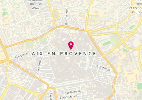 Plan de Kothai, 26 Rue Granet, 13100 Aix-en-Provence