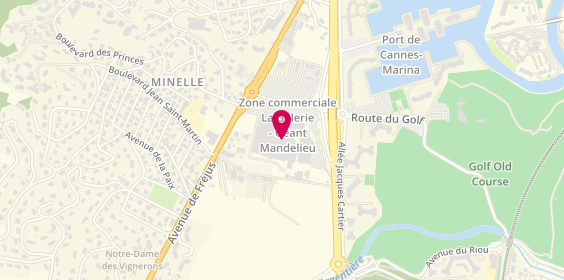 Plan de H&M, 21 avenue de Fréjus, 06210 Mandelieu-la-Napoule