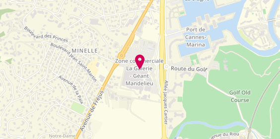 Plan de Janine Robin, Paul Ricard
791 avenue de Fréjus, 06210 Mandelieu-la-Napoule