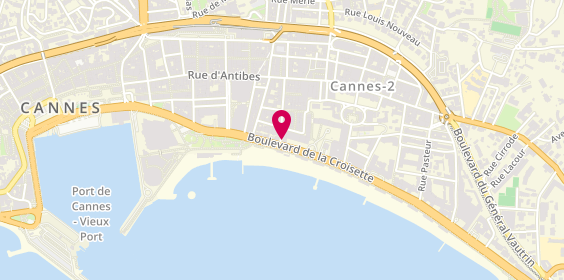 Plan de Salvatore Ferragamo, 40 Boulevard de la Croisette, 06400 Cannes
