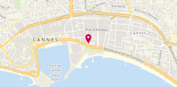 Plan de J.M Weston, 21 Rue des Belges, 06400 Cannes