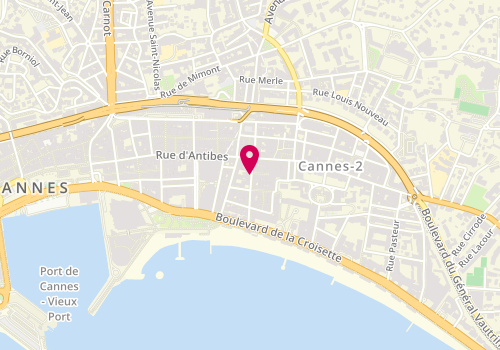Plan de Princess, 12 Rue Commandant Andre, 06400 Cannes