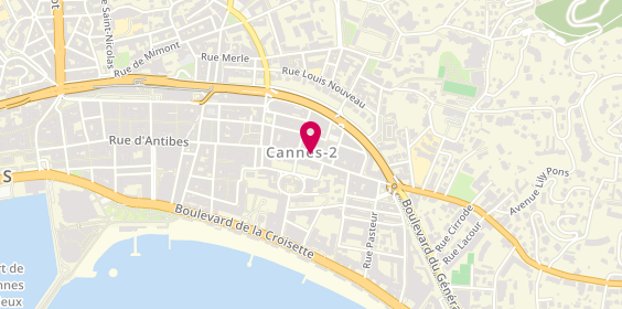 Plan de Christine Laure, 117 Rue d'Antibes, 06400 Cannes