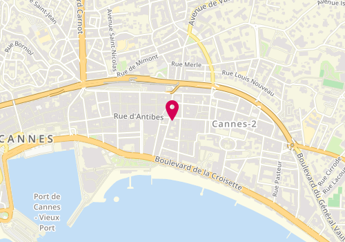 Plan de Zara, Rue d'Antibes 72, 06400 Cannes