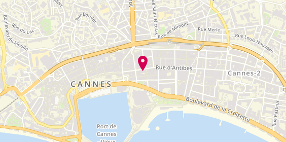 Plan de G-Star RAW Store, 26 Rue d'Antibes, 06400 Cannes