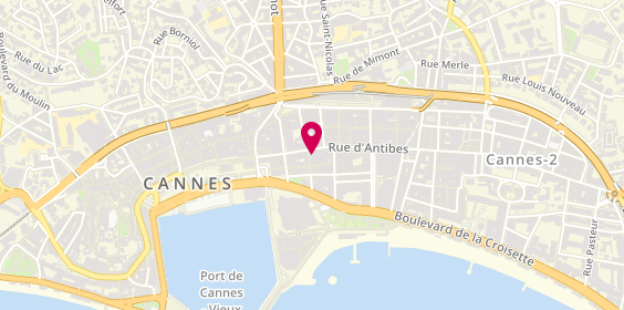 Plan de Cosmoparis, 28 Rue d'Antibes, 06400 Cannes