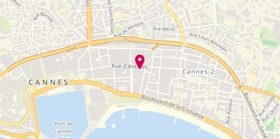 Plan de Bocage CANNES, Le Gray d'Albion
64 Bis Rue d'Antibes, 06400 Cannes