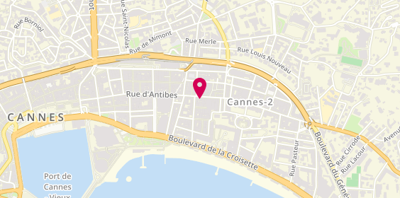 Plan de Mango, 84 Rue d'Antibes, 06400 Cannes