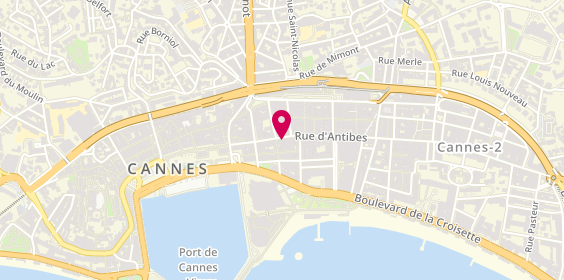 Plan de Caroll, 30 Rue d'Antibes, 06400 Cannes