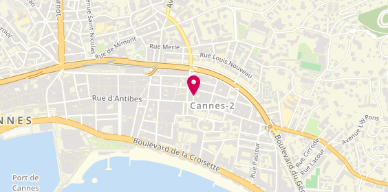 Plan de Ac Rentals, 4-6 Rue Jean Daumas, 06400 Cannes