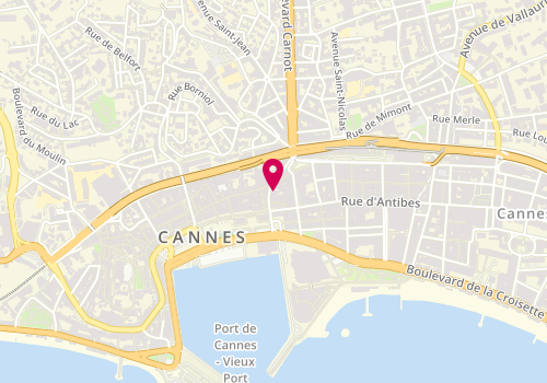 Plan de Street Garden, 8 Rue du Maréchal Joffre, 06400 Cannes