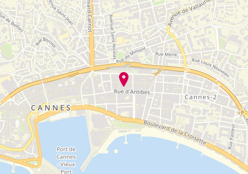 Plan de Superdry, 6 Rue Frères Casanova, 06400 Cannes