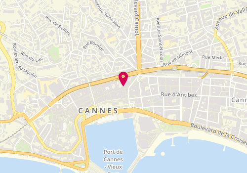 Plan de Mistigriff, 6 Rue Meynadier, 06400 Cannes