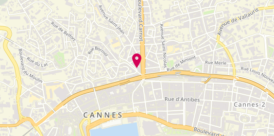 Plan de Azurée St Trop, 4 avenue du Petit Juas, 06400 Cannes