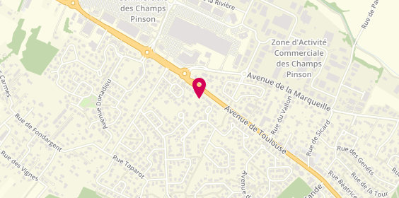 Plan de Armand Thiery, 1 Avenue Toulouse, 31650 Saint-Orens-de-Gameville