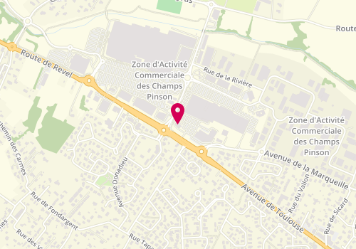 Plan de Eram, Centre Commercial Leclerc
2 Allée des Champs Pinsons Lotissement 105, 31650 Saint-Orens-de-Gameville