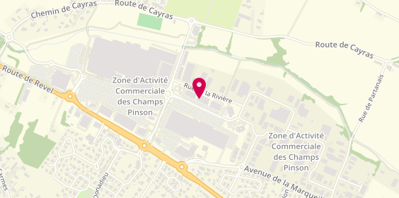 Plan de Chaussea, 3 Rue du Commerce, 31650 Saint-Orens-de-Gameville