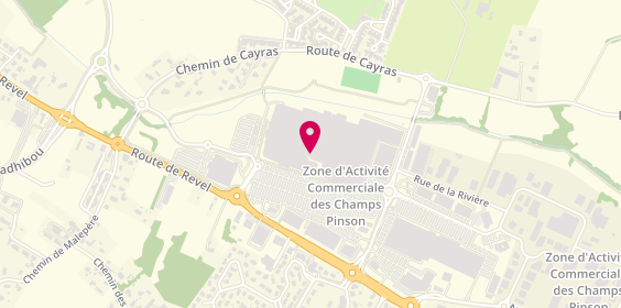 Plan de Bel Chou's, 5 Allée des Champs Pinsons, 31650 Saint-Orens-de-Gameville