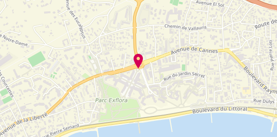 Plan de GARZIA Ornella, 55 Avenue de Cannes, 06160 Antibes