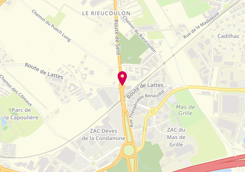 Plan de Promod, Centre Commercial Carrefour Saint Jean Route Sète, 34430 Saint-Jean-de-Védas