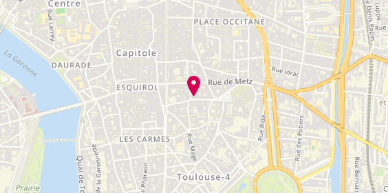 Plan de Cotélac, 18 Rue Croix Baragnon, 31000 Toulouse