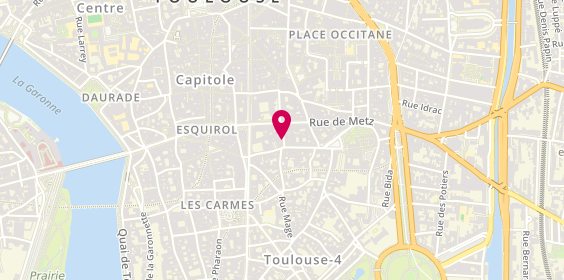 Plan de Laure Sokol, 5 Rue des Arts, 31000 Toulouse