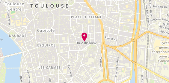 Plan de Le Lieu, 37 Rue de Metz, 31000 Toulouse