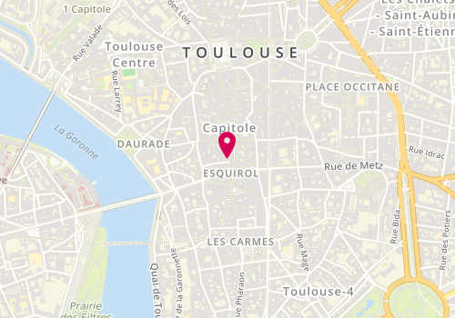 Plan de Timberland, 19 Rue des Changes, 31000 Toulouse