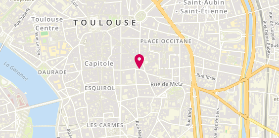 Plan de Free Lance, 3 Rue Cantegril, 31000 Toulouse