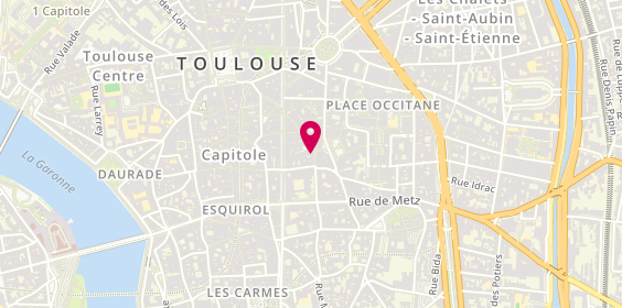 Plan de One Step Toulouse, 19 Rue des Arts, 31000 Toulouse