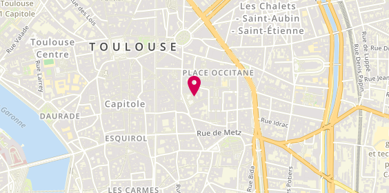 Plan de Des Petits Hauts, 19 place Saint-Georges, 31000 Toulouse