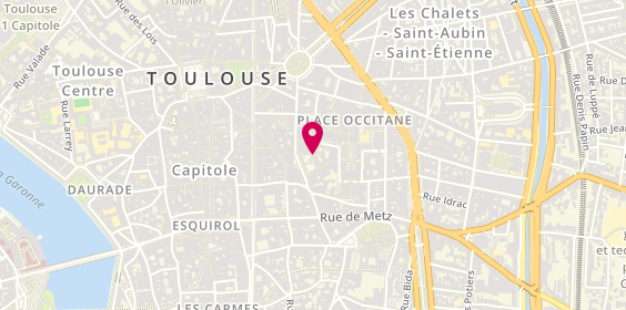 Plan de Pom d'Api, 19 place Saint-Georges, 31000 Toulouse