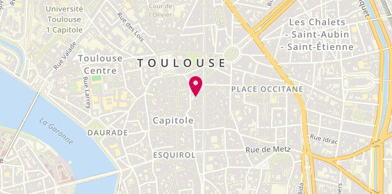 Plan de The Last Step Toulouse, 12 Rue Baour Lormian, 31000 Toulouse