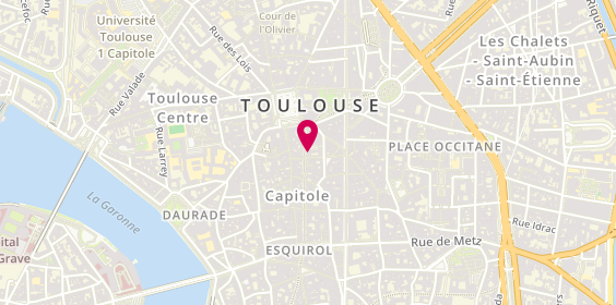 Plan de Panorama Toulouse, 7 Rue Baour Lormian, 31000 Toulouse